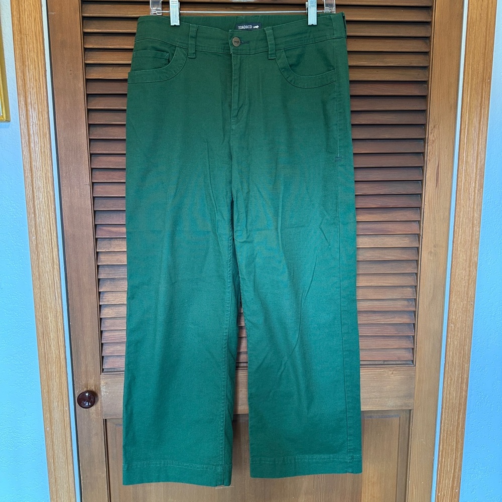 Toad&Co Earthworks Wide-Leg Pant Size 8